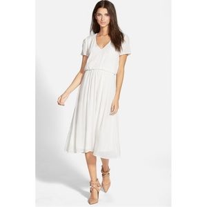 Wayf Blouson Midi Dress (Size XS)
